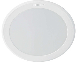 Светильник светодиодный ДВО LED 6Вт 4000K 420Лм IP20 круг белый 59444 MESON 080 40K WH recessed 929003285102 Philips Светильник светодиодный ДВО LED 6Вт 4000K 420Лм IP20 круг белый 59444 MESON 080 40K WH recessed 929003285102 Philips